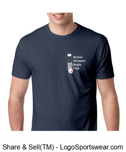 Next Level T-shirt w/ small logo Design Zoom